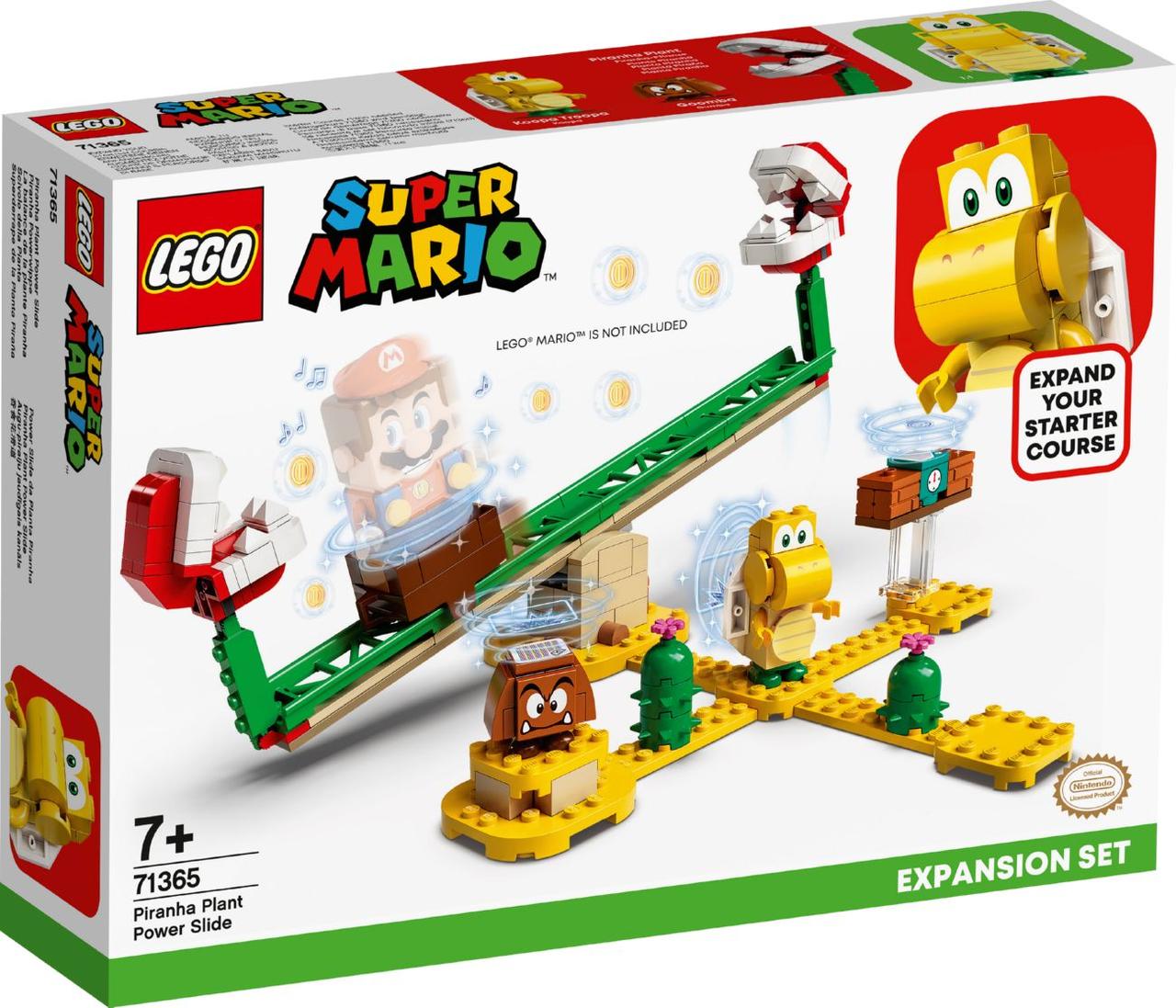Lego Super Mario Потужна атака Рослини-піраньї. Додатковий набір 71365