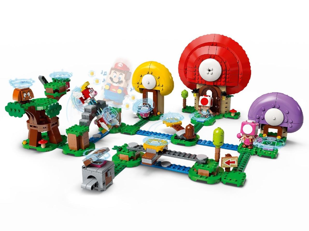 Lego Super Mario Погоня за сокровищами Тоада. Дополнительный набор 71368 - фото 5 - id-p1251587894