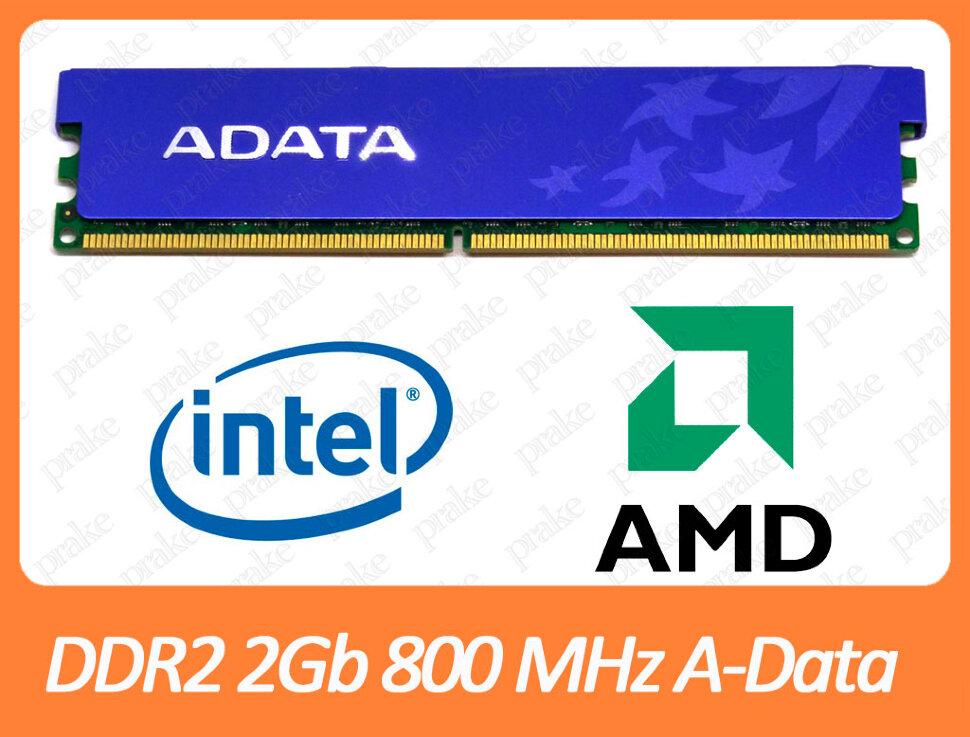 DDR2 2GB 800 MHz (PC2-6400) CL5 A-Data AD2U800B2G5-DRH, фото 1