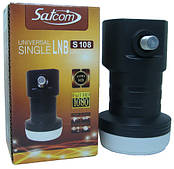 SINGLE Satcom S-108 — конвертер (головка) для супутникової антени (AMOS, SIRIUS, ASTRA, HOTBIRD)