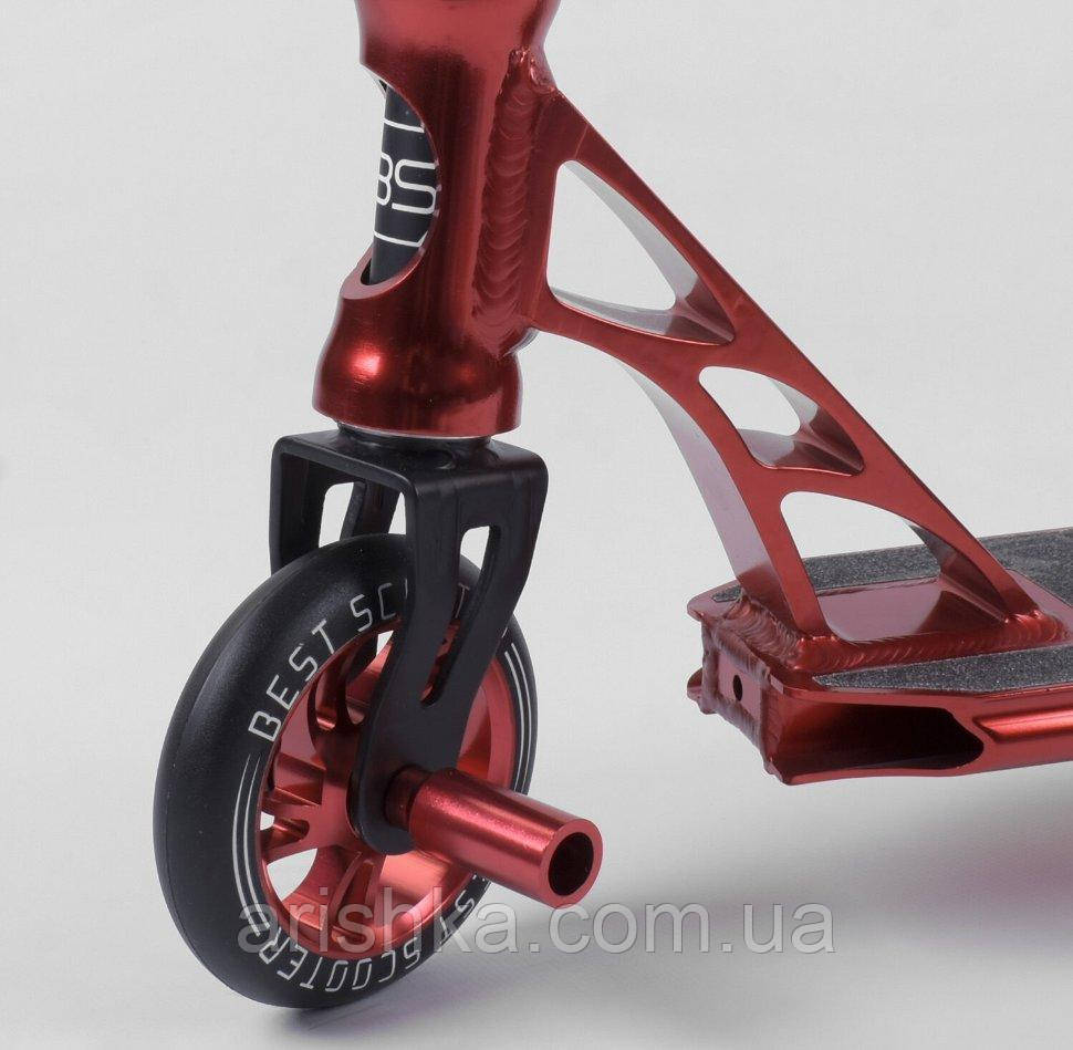 Самокат трюковий Best Scooter, ПЕГІ, Система-HIC, алюмінієвий диск