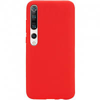 Чохол Soft Touch для Xiaomi Mi 10 Pro силікон бампер червоний