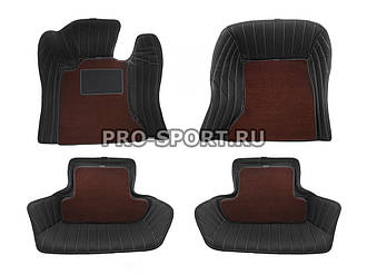 Килимки 3D VIP класу на липучках Килимки 3D VIP класу на липучках BMW 6 Series (double) 2011+ г.в.