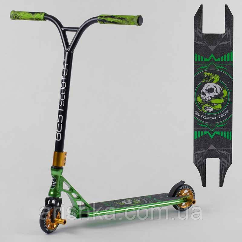 Самокат трюковий Best Scooter, ПЕГІ, Система-HIC, алюмінієвий диск