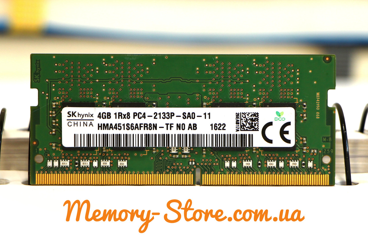 Оперативна пам'ять для ноутбука, Hynix DDR4 4Gb 1Rx16 PC4-2133P, б/в