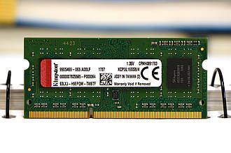 Оперативна пам'ять для ноутбука Kingston DDR3 4GB PC3L-12800S 1.35 V SODIMM (б/у)