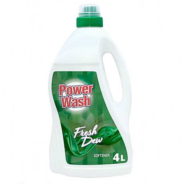 Кондиціонер для білизни Power Wash Fresh Dew 4 л., фото 1