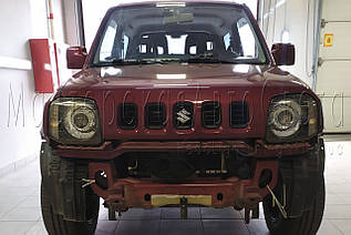 Suzuki Jimny — встановлення світлодіодних Bi-LED лінз