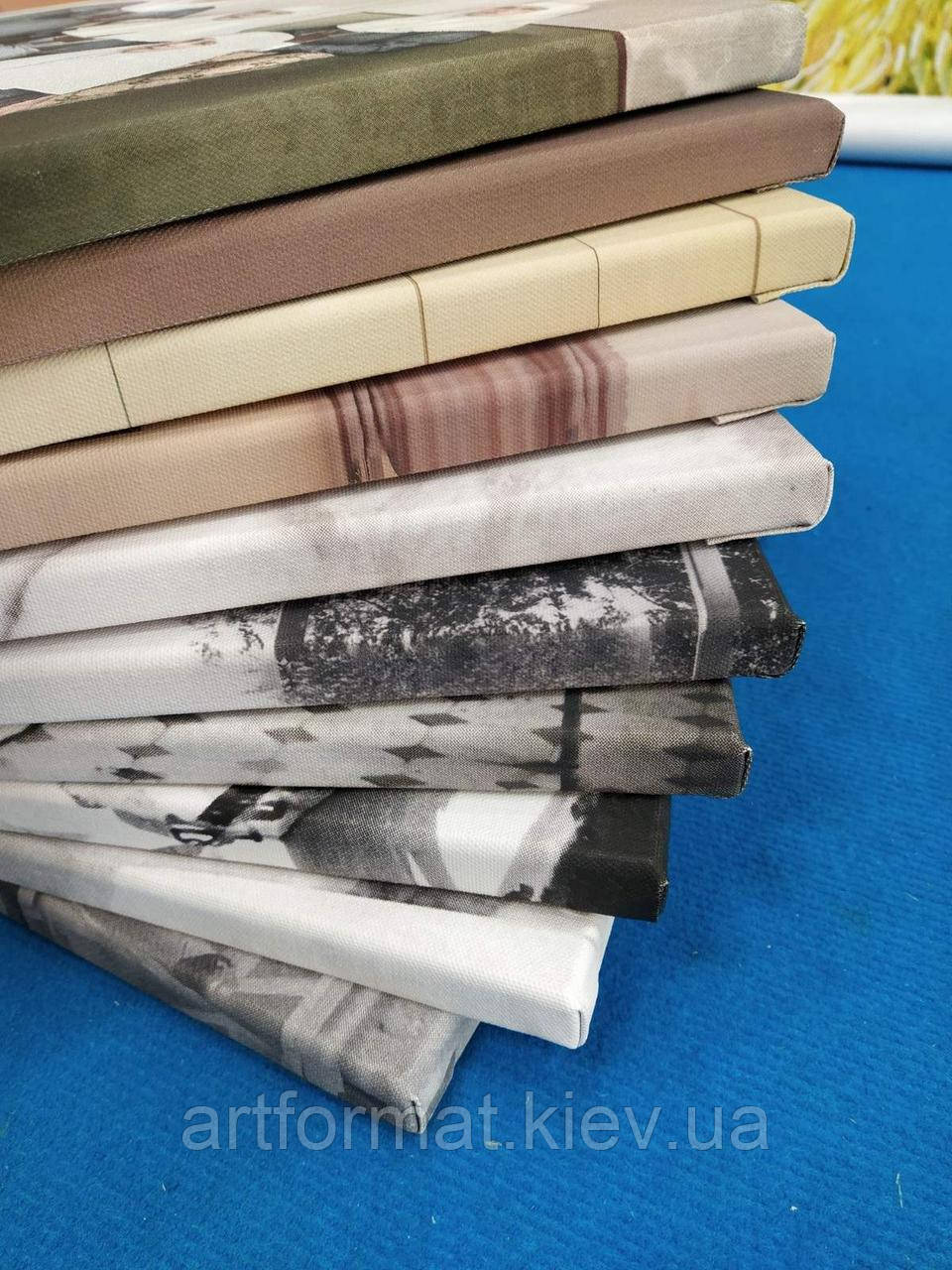 Подрамник 15х21 с услугой галерейной натяжки.Натяжка холста на подрамник.