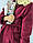 Жіночий махровий халат із іменною вишивкою «Любима анечка», фото 4