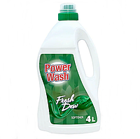 Кондиціонер для білизни Power Wash Fresh Dew 4 л.