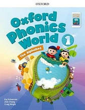 Oxford Phonics World 1 The Alphabet student's Book with MultiROM / Підручник з диском