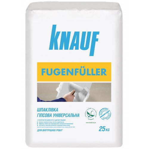 Купить Фугенфюллер Кнауф Fugenfuller knauf, шпаклёвка гипсовая, 25 кг ...