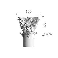 Капитель из гипса, гипсовая капитель кп-102 (1/2)