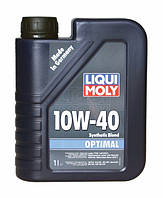 Моторна олива LIQUI MOLY Optimal 10W-40 1 л напівсинтетика для дизельних і бензинових автомобілів