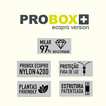 Гроубокс для вирощування рослин PROBOX ECOPRO 120x120x200 см, фото 3