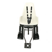 Дитяче велокрісло велосипедне крісло для дітей заднє Bobike Maxi ONE Snow White, фото 2