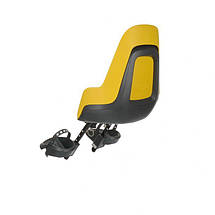 Дитяче велокрісло велосипедне крісло для дітей переднє Bobike Mini ONE Mighty Mustard, фото 4
