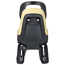 Дитяче велокрісло велосипедне крісло для дітей переднє Bobike GO mini Lemon Sorbet, фото 3