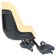 Дитяче велокрісло велосипедне крісло для дітей переднє Bobike GO mini Lemon Sorbet, фото 5