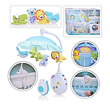 Мобіль з проектором і підвісними іграшками Joy Toy, 7180 для дитячого ліжечка, фото 4