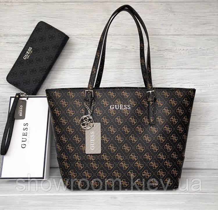 Жіноча сумка Guess (4424-1) коричнева