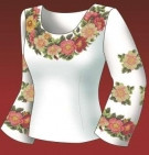 Схема для вишивки жіночого плаття з викрійкою.  Арт. F2803, фото 1