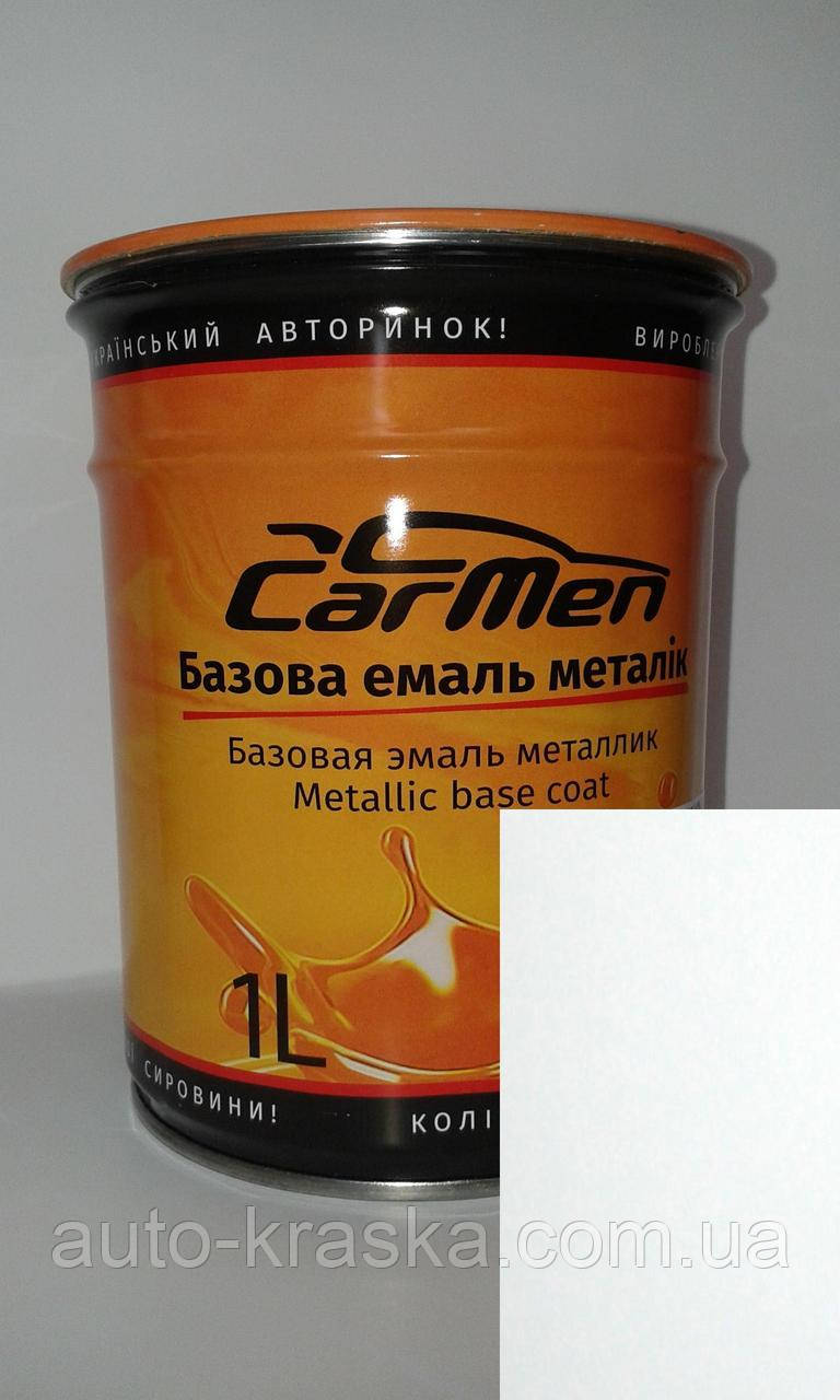 Автофарба CarMen ЕКСТРА БІЛИЙ 0.1 л БАЗА.
