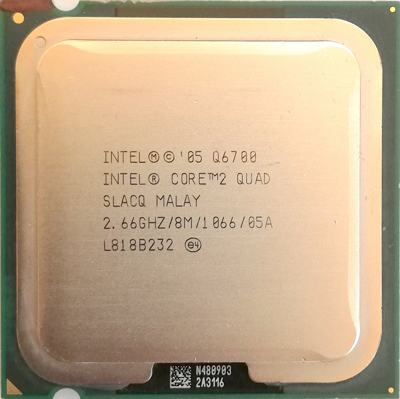 Процесор Intel Core 2 Quad Q6700 G0 SLACQ 2.66 GHz 8M Cache 1066 MHz FSB Socket 775 Б/В