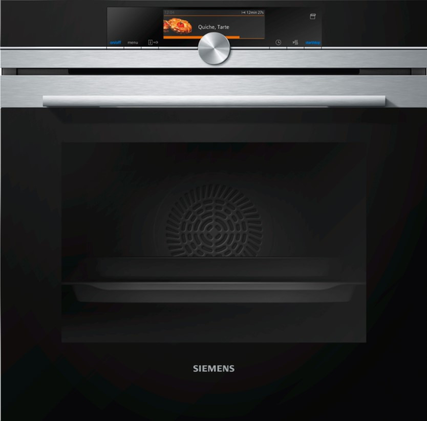 Духова шафа з пароваркою Siemens HS658GXS1