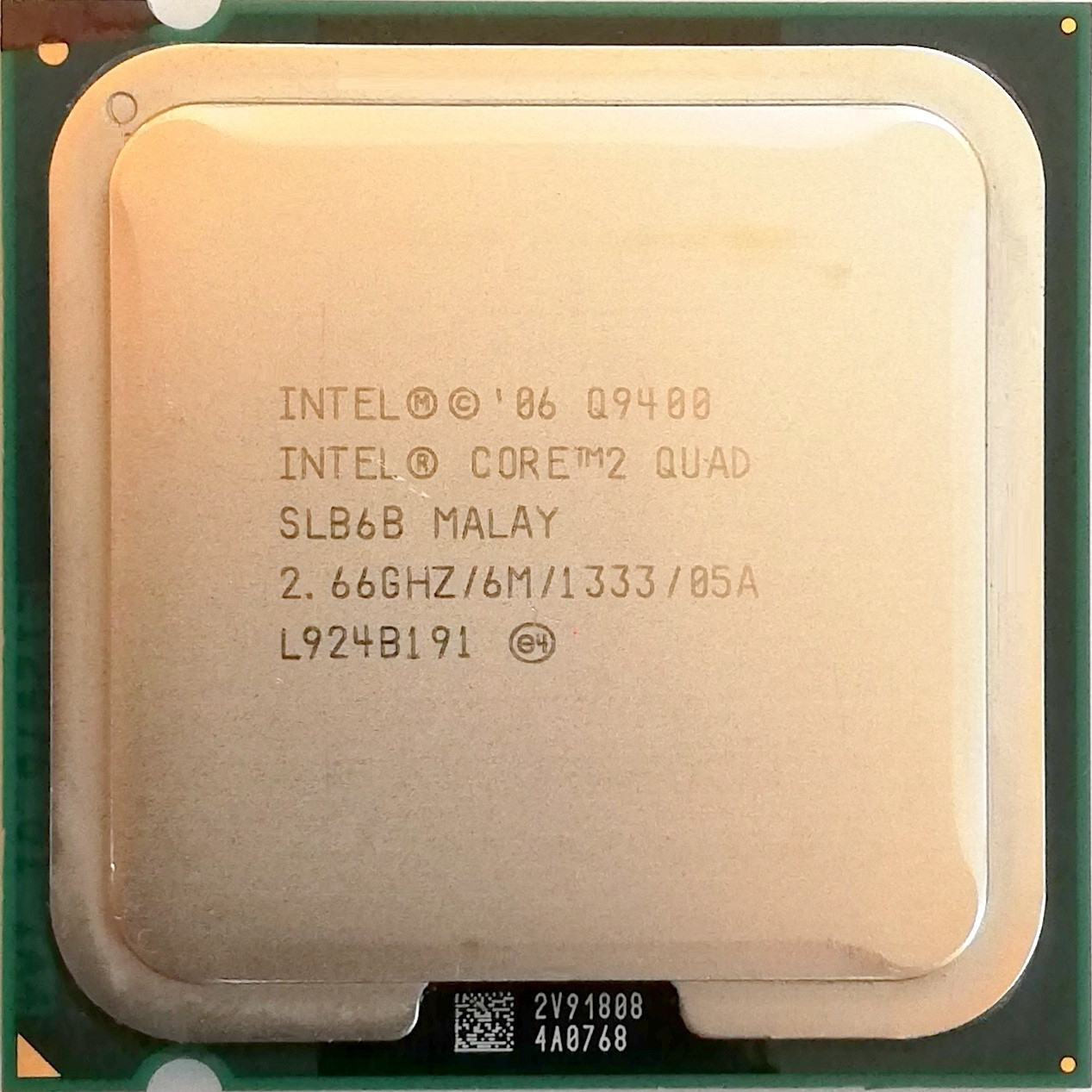 Процесор Intel Core 2 Quad Q9400 R0 SLB6B 2.66 GHz 6M Cache 1333 MHz FSB Socket 775 Б/В, фото 1