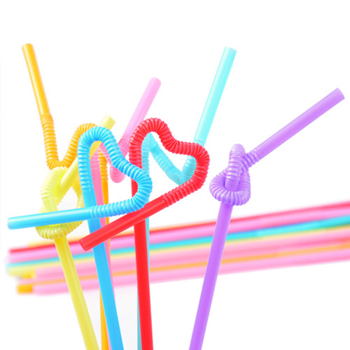 Трубочка Артистик Ø6.8 x 26 див. різнобарвна 100 шт/уп., фото 1