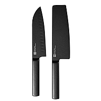 Набор ножей Xiaomi HuoHou Black non-stick heat knife 2 ножа (HU0015)