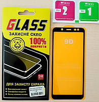Защитное стекло для Samsung J600 Galaxy J6 (5D) (2018) (Black)