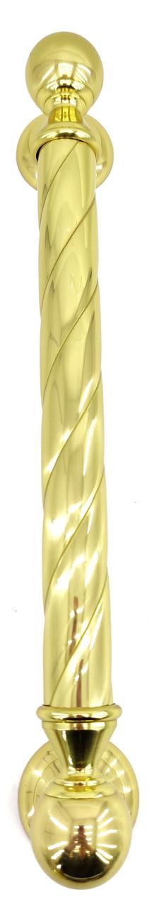 Ручка скоба дверна Mariani Topazio 350 латунь полірована (Італія)