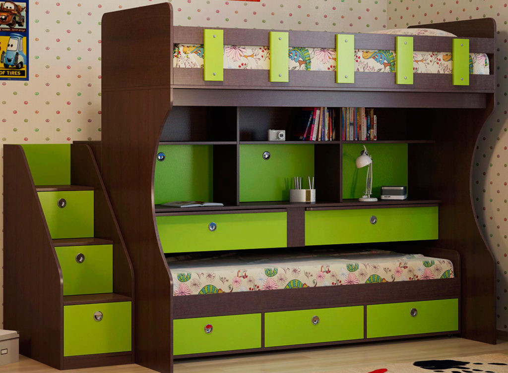 Дитяче ліжко-горище Дет 17, фото 1