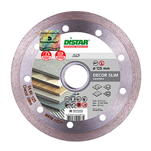Диск алмазний DISTAR 125х1.2x8 по плитці Decor Slim PROFI 5D