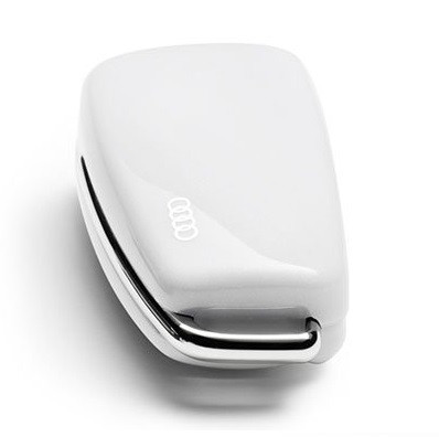 Пластикова кришка для ключа Audi Ring Design Glacier White