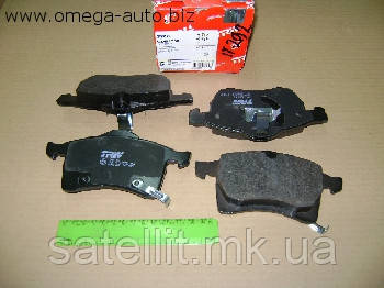 Колодки гальмівні GDB1350 (вир-во TRW), GDB1350