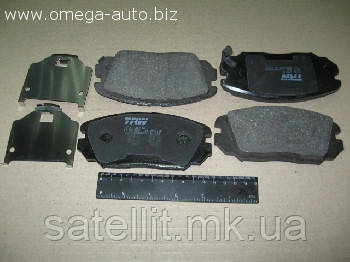 Колодки гальмівні GDB3409 (вир-во TRW), GDB3409