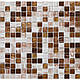 Листова панель ПВХ на стіну Регул, Мозаїка (Коричневий Мікс), фото 5