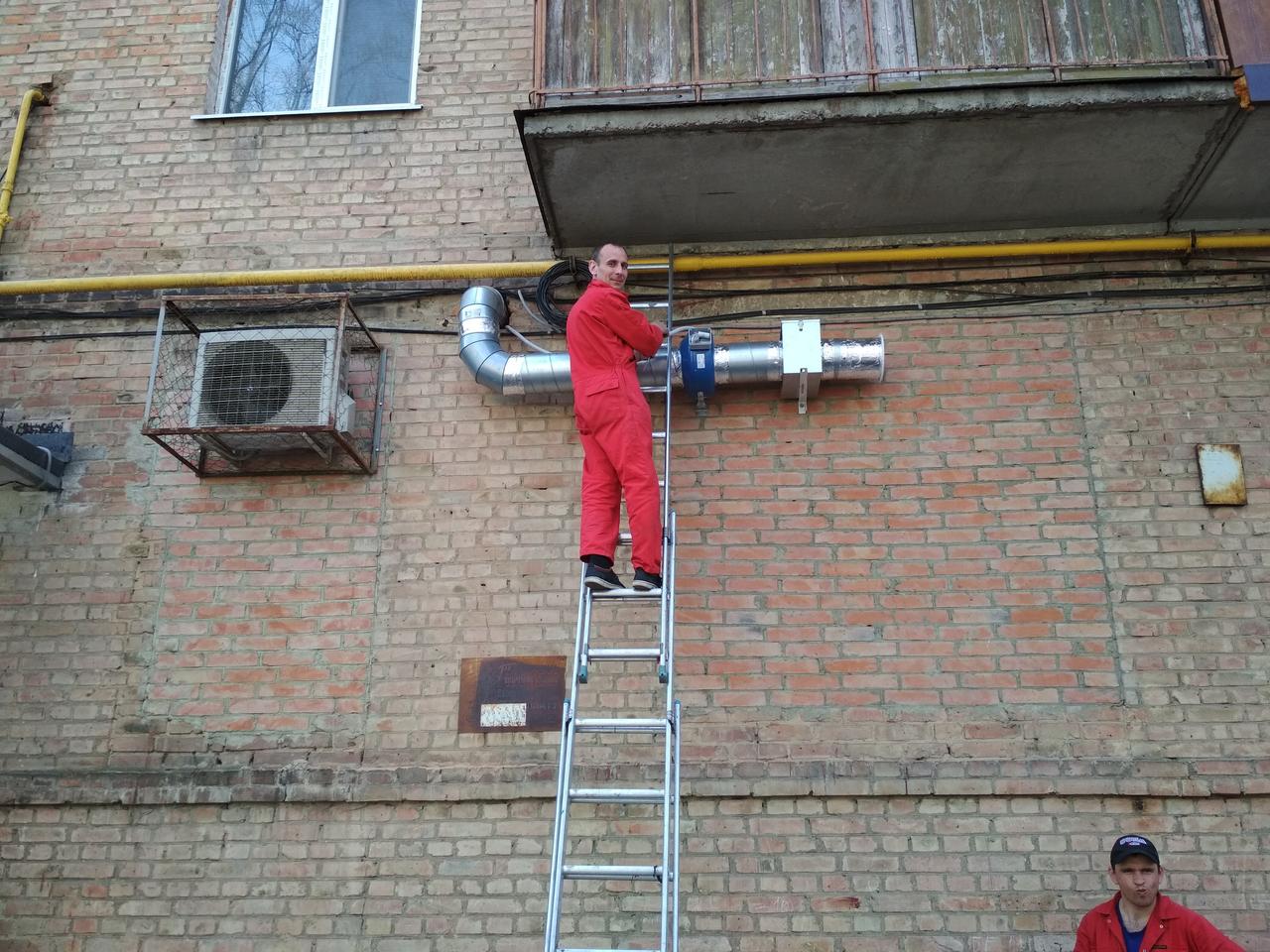 Монтаж вентиляції в Кропивницькому