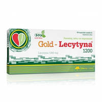 Olimp Gold Lecytyna 1200 - питание для клеток мозга, нервной системы, 60 кап.