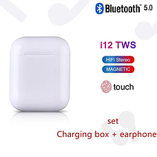 Бездротові Bluetooth-навушники AirPods i12 TWS, фото 2