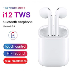 Бездротові Bluetooth-навушники AirPods i12 TWS, фото 2