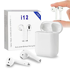 Бездротові Bluetooth-навушники AirPods i12 TWS, фото 3