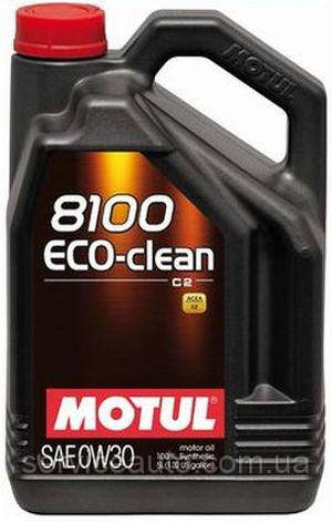 Моторна олива Motul 8100 ECO-CLEAN SAE 0W30, 5L
