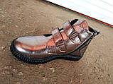 Дитячі шкіряні черевики для дівчаток 31-36 р, фото 2