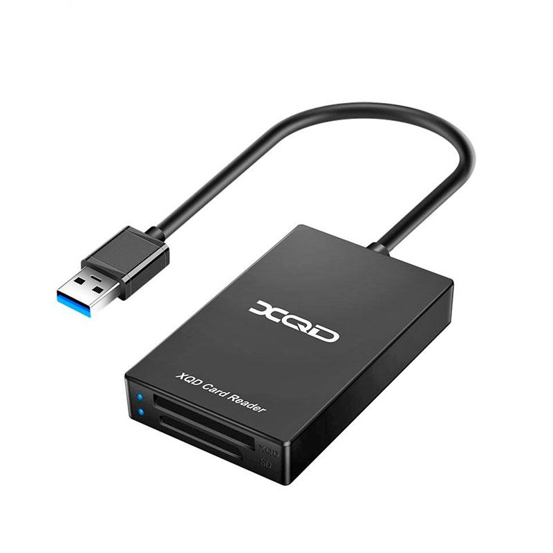 Картрідер XQD/SD – USB-перехідник для карт пам'яті (на ЮСБ інтерфейс комп'ютера)