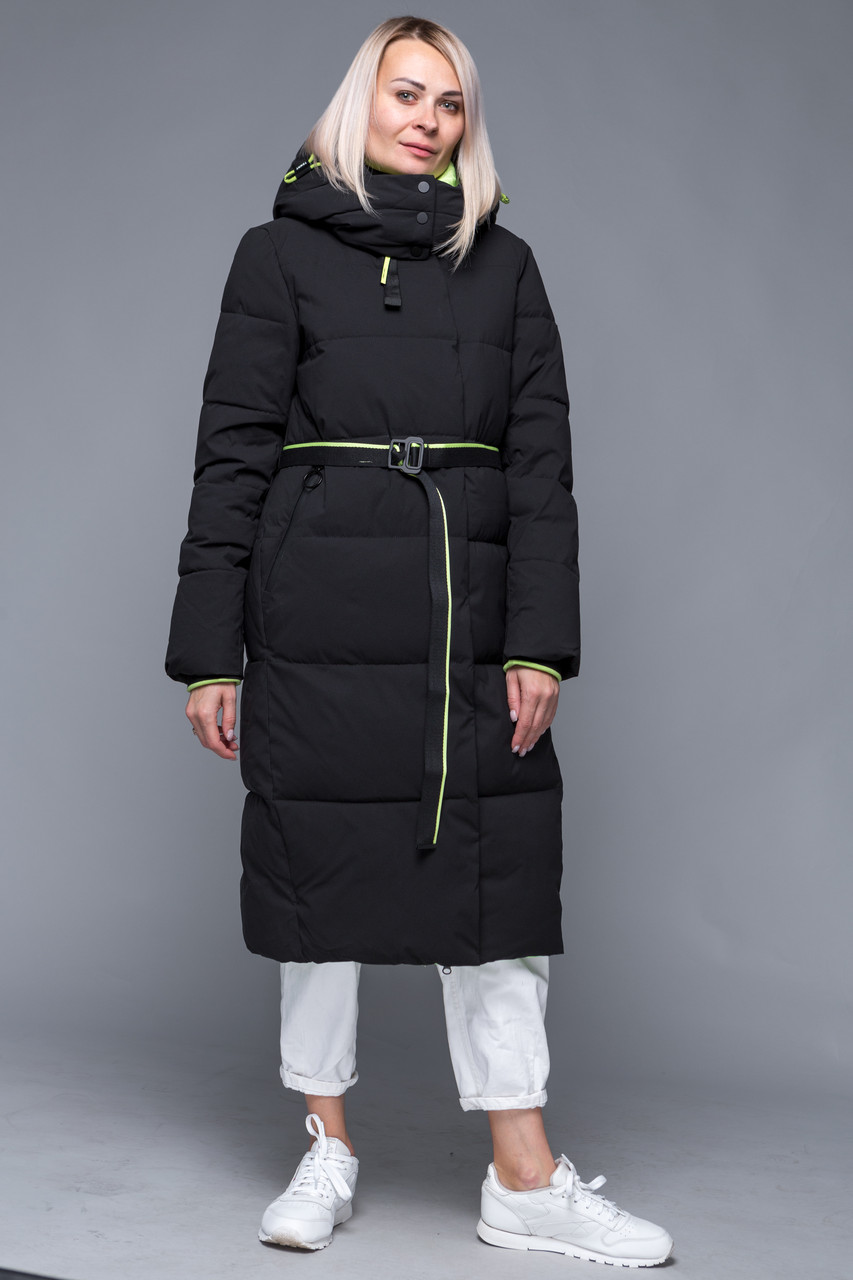 Пуховик TOWMY 2033 black fruit green